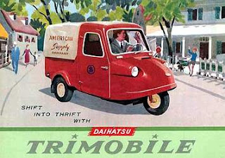 Brosur Iklan Daihatsu Midget 1957